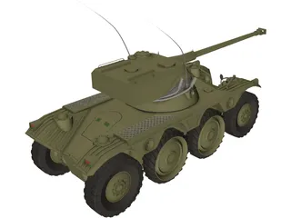 969C Tank 3D Model