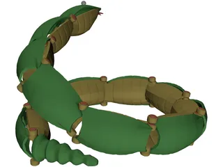 Snake 3D Model