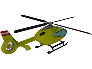 Eurocopter EC-135 3D Model