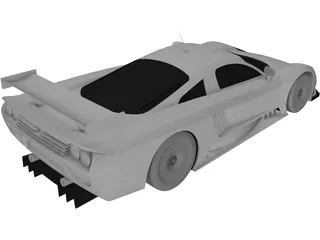 Saleen S7R 3D Model