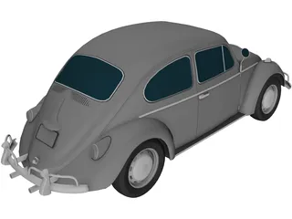 Volkswagen Beetle 3D Model