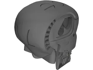 Terminator Head 3D Model