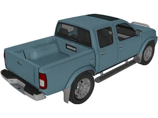 Nissan Navara D22 Turbo Pickup 3D Model