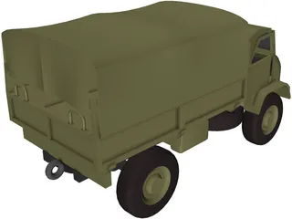 Mercedes-Benz Unimog 404 3D Model