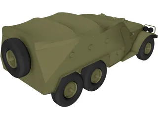 BTR 152 3D Model