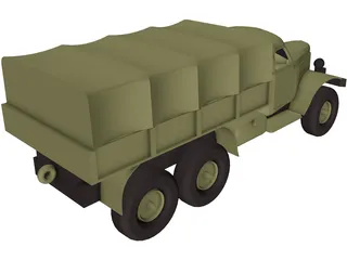 ZIL 157 3D Model