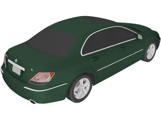 Acura RL (2005) 3D Model