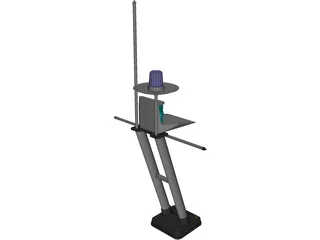 Boats Antenna 3D Model