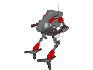 Vulture Mech 3D Model