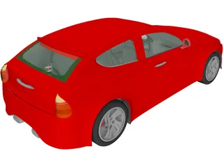 Sport Car Concept 3D Model