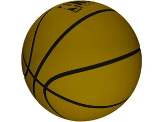 Spalding Basketball 3D Model