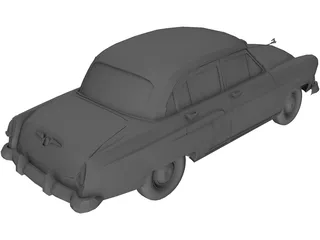 Gaz-21 Volga (1958) 3D Model