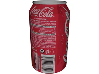 Coca Cola Coke Can 3D Model