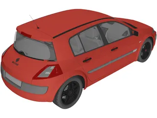 Renault Megane 3D Model