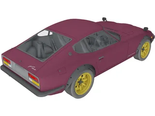 Nissan Fairlady 240ZG 3D Model