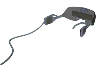 3D Glasses 3D Model