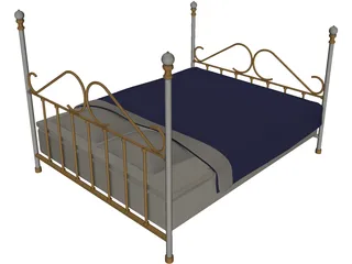 Bed 3D Model