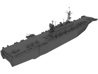 Aircraft Carrier 3D Model