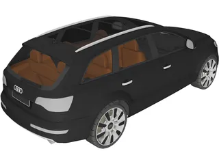 Audi Q7 (2009) 3D Model