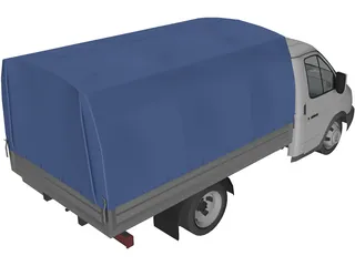 GAZ 3302 3D Model