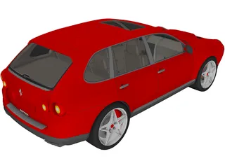 Ferrari SUV Concept 3D Model