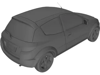 Ford Ka (2008) 3D Model