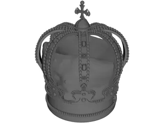 Russian Crown 3D Model