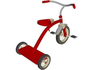 Tricycle 3D Model