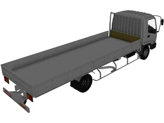 Isuzu Forward V Cargo (1998) 3D Model