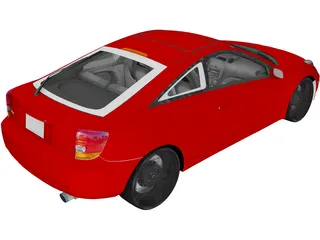 Toyota Celica 3D Model