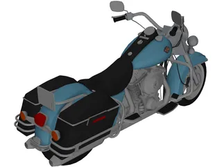 Harley-Davidson Road King 3D Model