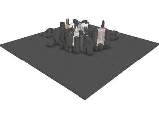 New York City Block 3D Model