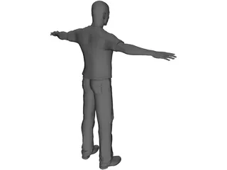 Man 3D Model