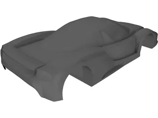 Ferrarri Enzo Body 3D Model