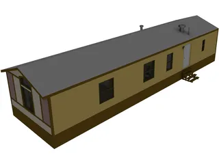 Home Mobile 16 Wide 3D Model