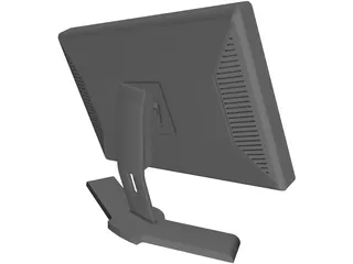 Dell 2408WFP Monitor 3D Model