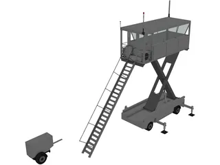 Mobile Air Traffic Control 3D Model