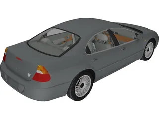 Chrysler 300M [+Interior] (1999) 3D Model