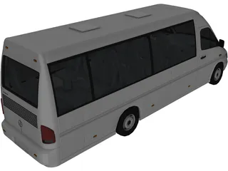 Mercedes-Benz Microbus 3D Model