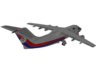 British Aerospace BAe 146 Statesman 3D Model