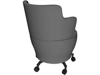 Tarn Orangebox Chair 3D Model