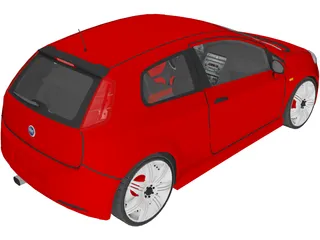 Fiat Punto 3D Model