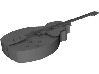 Guitar 3D Model