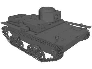 T-38 3D Model