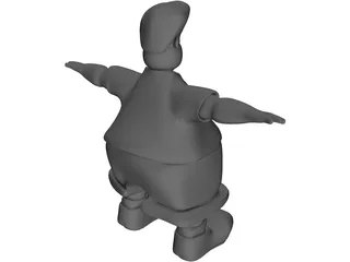 Fatty Boy 3D Model