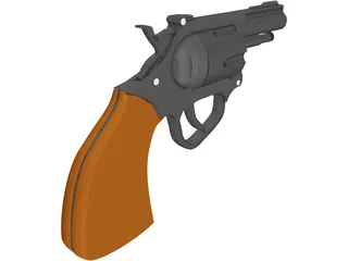 Revolver 3D Model