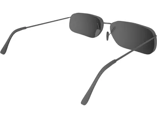 Carbon Glasses 3D Model