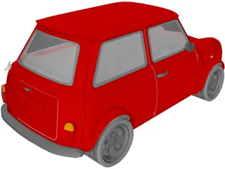 Mini Cooper 3D Model