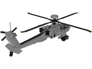 Hubschrauber 3D Model