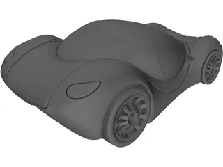 Venus concept car 3D Model